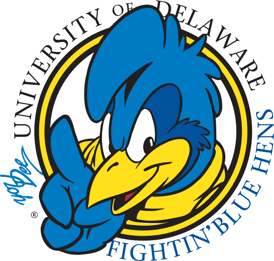 Delaware Blue Hens 1999-2009 Mascot Logo v15 diy DTF decal sticker